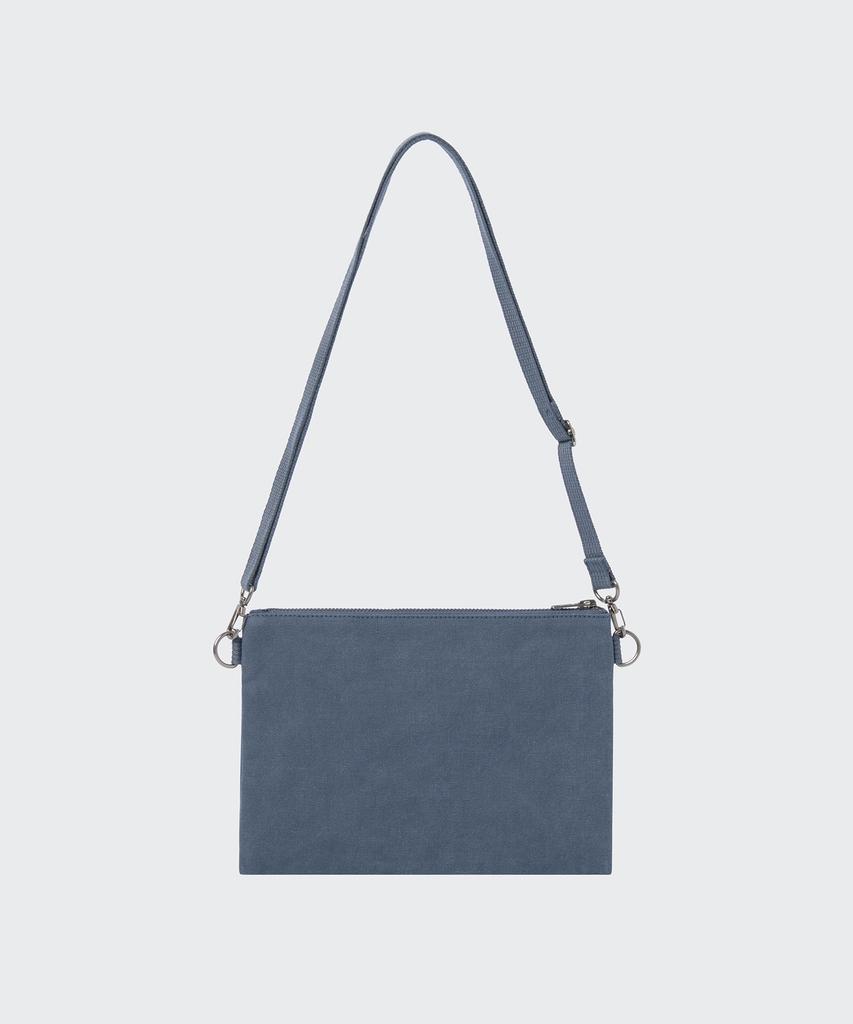 Musinsa Standard Washed Canvas Sacoche [Navy]