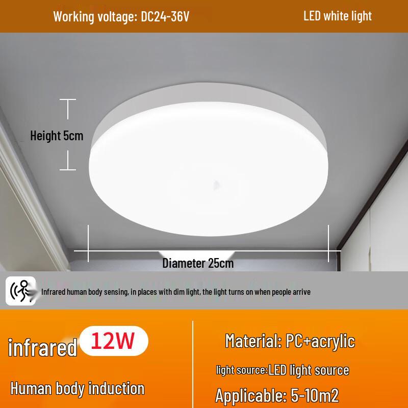

LED Motion Sensor Ceiling Light