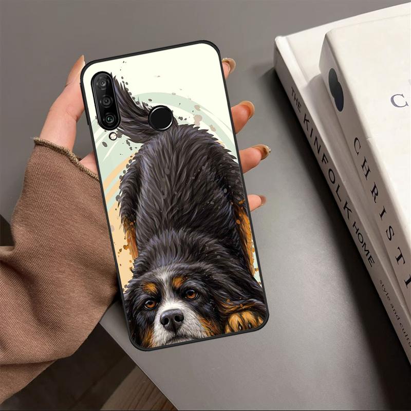 Bernese Mountain Dog For Huawei P20 P40 Lite P60 P30 Pro Nova 5T 9 10 SE 12s 12i 11i Y90 Y70 Y60 Y61 Y91 Y72 Case