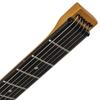 Anygig Portable Travel Electric Guitar, 82cm, 1.6kg, Brown, 25.5" Full-Scale, Right-Handed, with Gig Bag