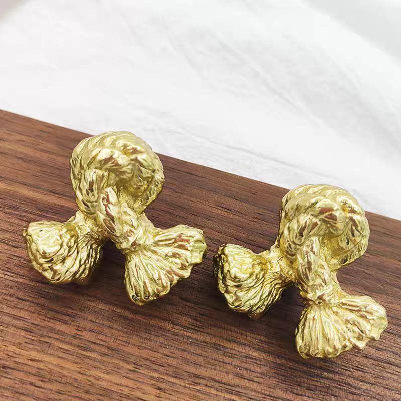 Kleiner Engel, Schrankgriff, Kreativität, Persönlichkeit, Legierung, Leichter Luxus, Goldener Schubladenschrank, Einloch-Türgriff