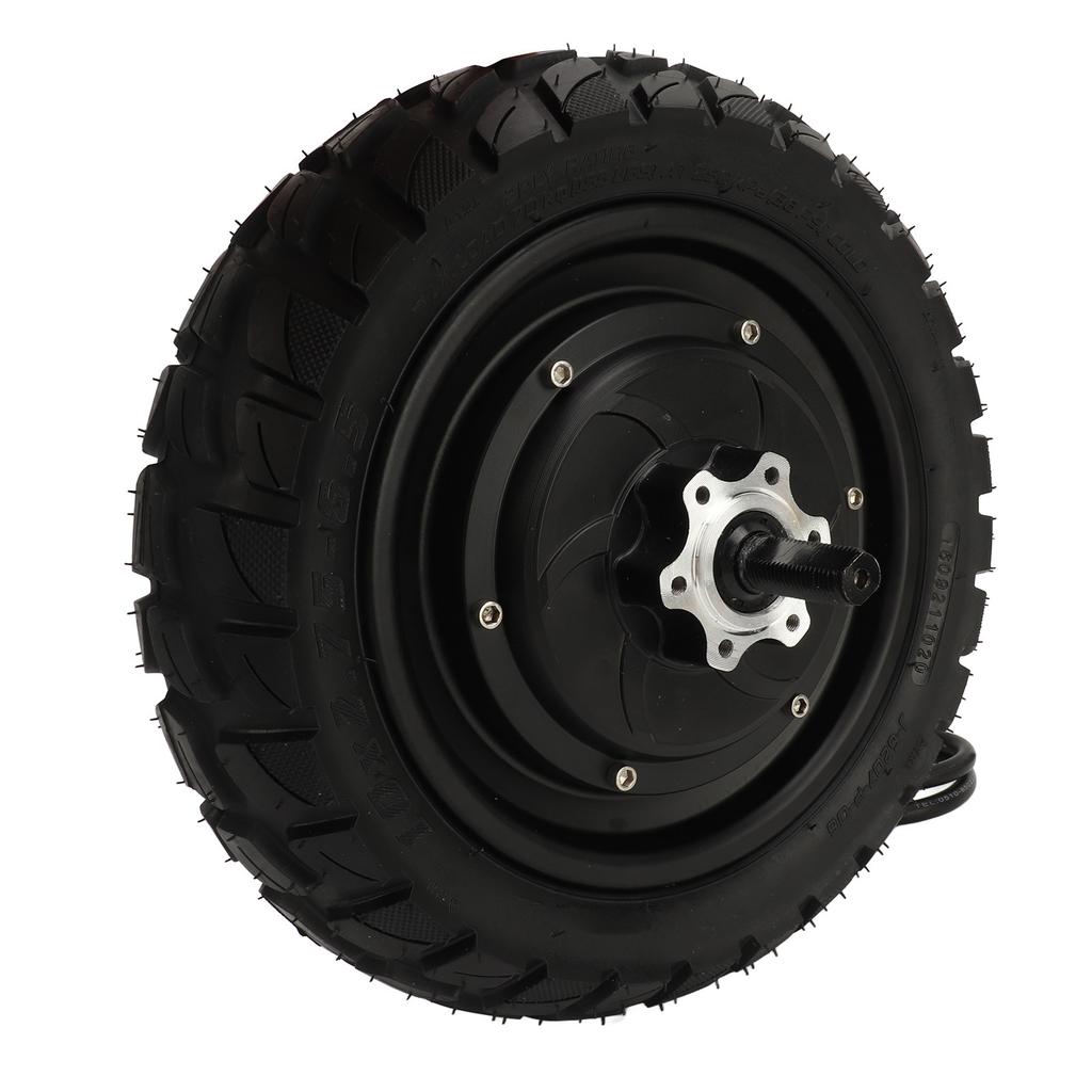 10 Zoll Elektrofahrrad Radnabenmotor 48V 72V 800 bis 2200W Pannensicherer Vakuumreifen Nabenmotor für Elektroroller