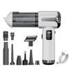 Portable Car Vacuum Cleaner Featuring Smarts Digital Display LED Light and 3 Speed Suction for Enhanced Vehicle Interior Cleaning