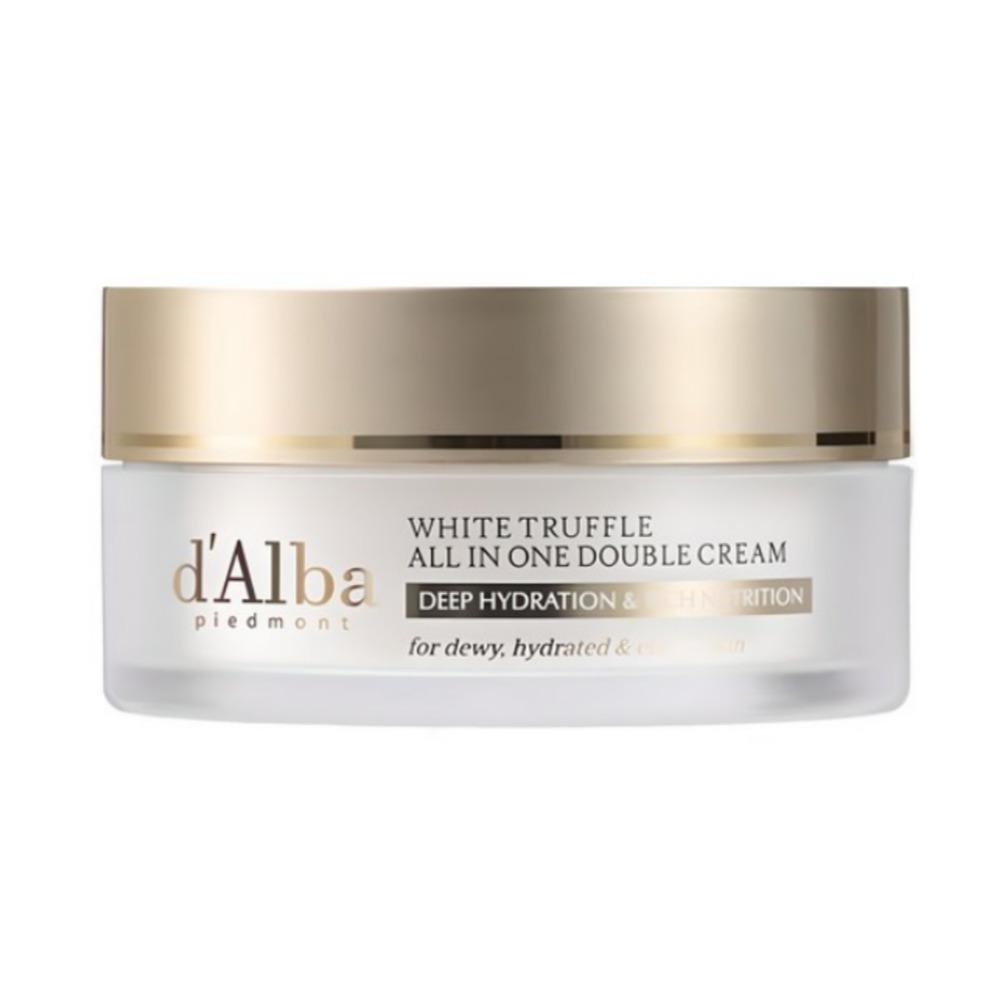 [d'alba] Weißer Trüffel All-in-One Doppelcreme / Serum & Creme 70g