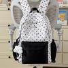 Schoolbag Korean Version Ins Cute Casual Backpack Large Capacity Cute Graffiti Junior High School Schoolbag Female Sweet Versatile Backpack