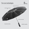 MAYDU M3395 Automatic Reverse UV Sun Rain Umbrella
