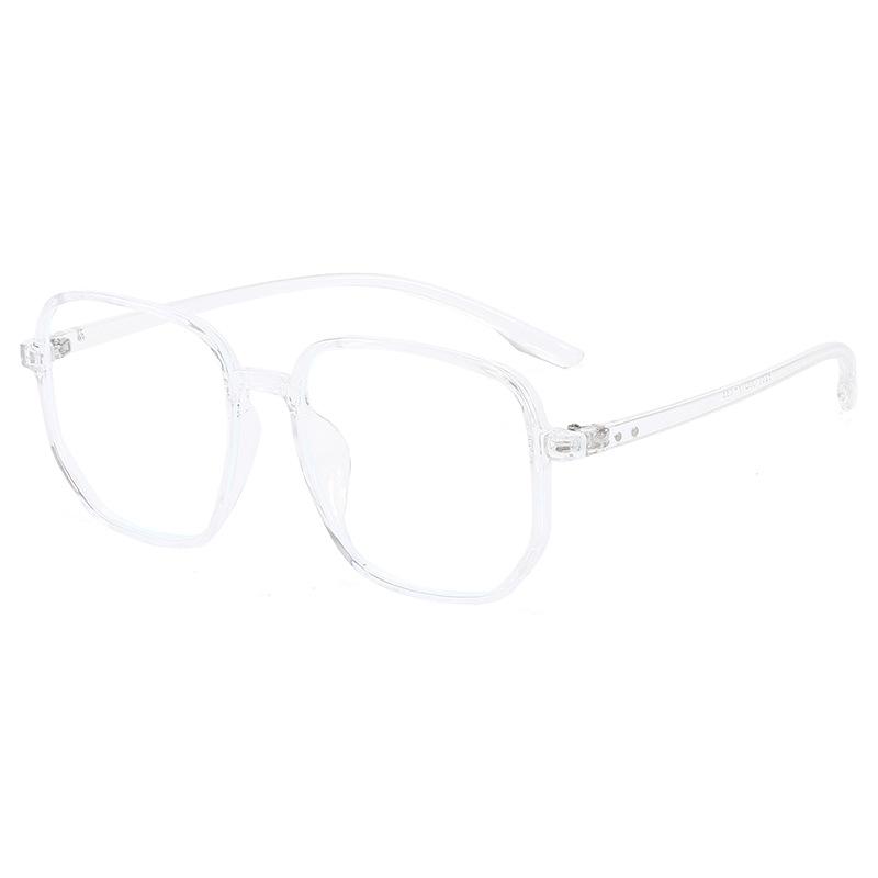 

Glasses Frame Myopia Glasses Anti-Blue Flat Glasses Pure Black Glasses Frame Plain Face
