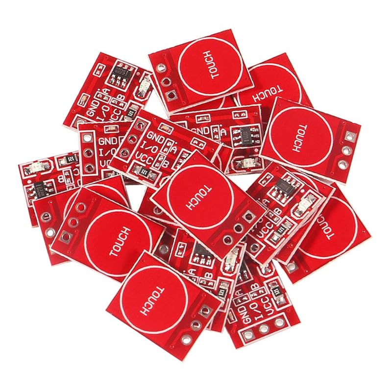 20PCS TTP223 Capacitive Touch Switch Button Sensor Module Self Locking for Arduino…
