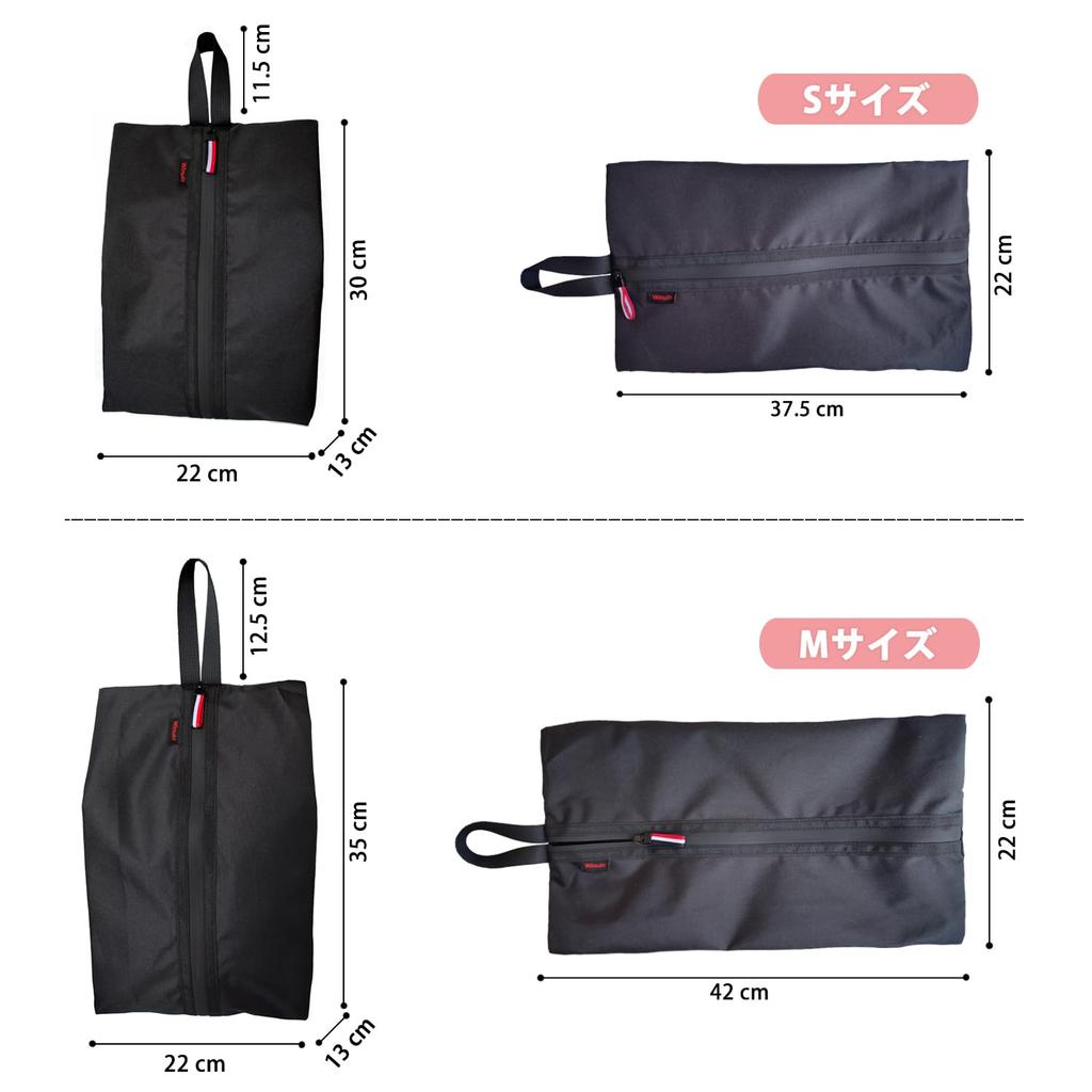 and shoe Unisex lightweight shoe bag for outdoor business and size and Waterproof, odor-resistant, stain-proof, dust-proof bag/shoe case. activities,