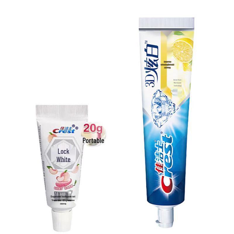 Crest Dual Whitening Toothpaste Set