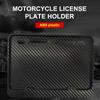 Molduras de Placa de Licença Suportes de Placa de Licença Universais para Motocicleta à Prova de Ferrugem Para Dianteiro Traseiro