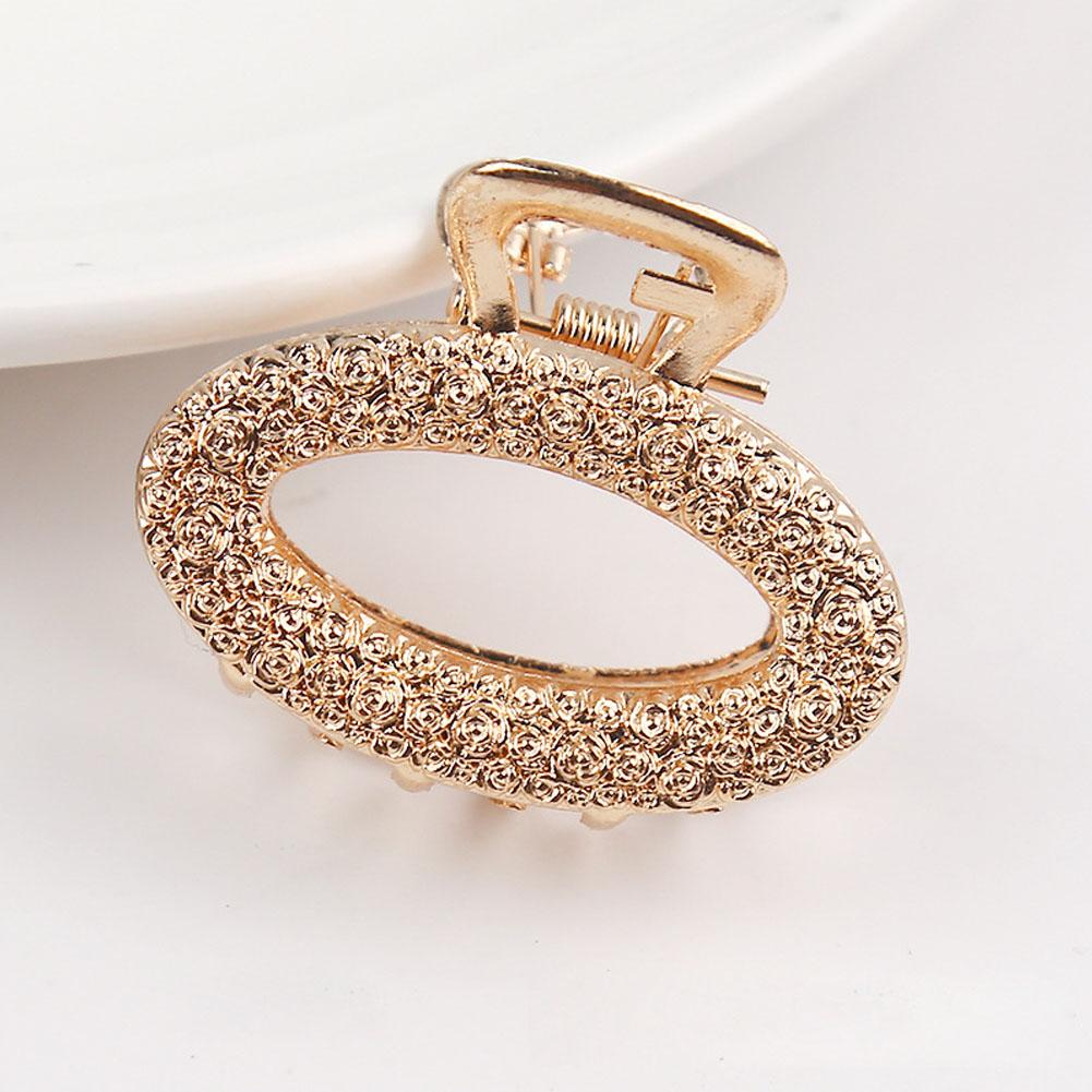 Frauen Einfache Legierung Vielseitige Haarnadel Goldlegierung Haarspangen Mädchen Süßes Stirnband Haarspangen Haarschmuck