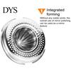 Stainless Steel Orange Juicer Manual for Citrus Lemon Portable Squeezer Handheld Easy-to-clean Press with Strainer 2 Pour Spouts Home Traveling