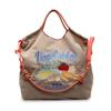 Exquisite and Versatile Embroidery Contrasting Color Large Capacity Women's Underarm Bag Korean Version of the New One-shoulder Crossbody Bag