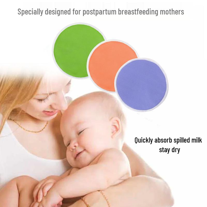 Washable Bamboo Breast Pads & Leakproof Bra for Postpartum Breastfeeding