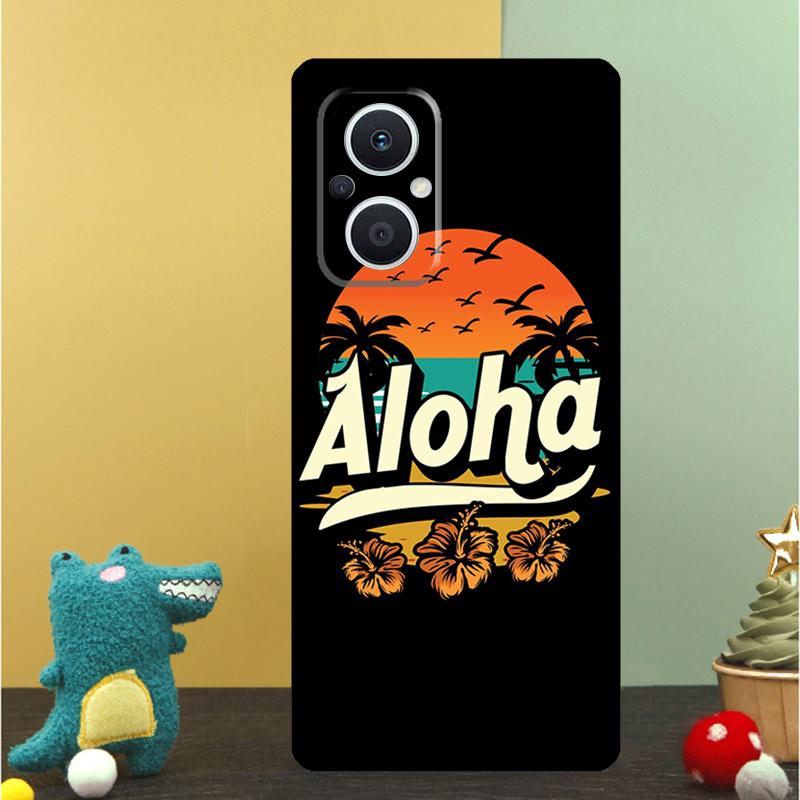 Hello Hawaii Aloha Beaches Case For OPPO Reno 15 13 10 11 14 Pro 12 F 13F 14F 15F 7 8 Lite OPPO Find X9 X8 X5 Pro Cover