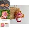 Cute Beaver Plush Toy Keychain Pendant With Soft Short Plush Wholesale Hanging Decoration For Bags