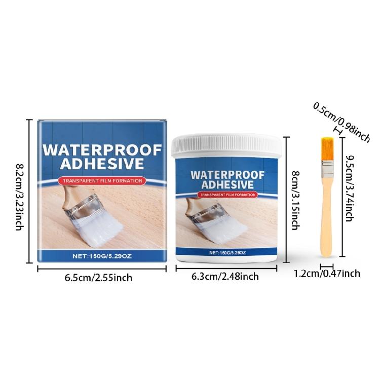 Portable 150g Clear Waterproof Sealant for Roofs and Wall Invisible Coating Solution for Home Leak Repairs Hardware