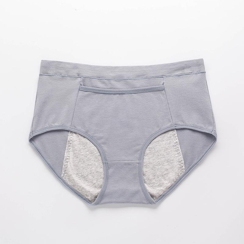 Menstrual Underwear: Leak-Proof High Waist, Pure Cotton Crotch, Big Size Sanitary Pants.