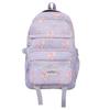 Grade 3-6 Schoolbag for Girls Fox Print Backpack Children Lightweight Backpack