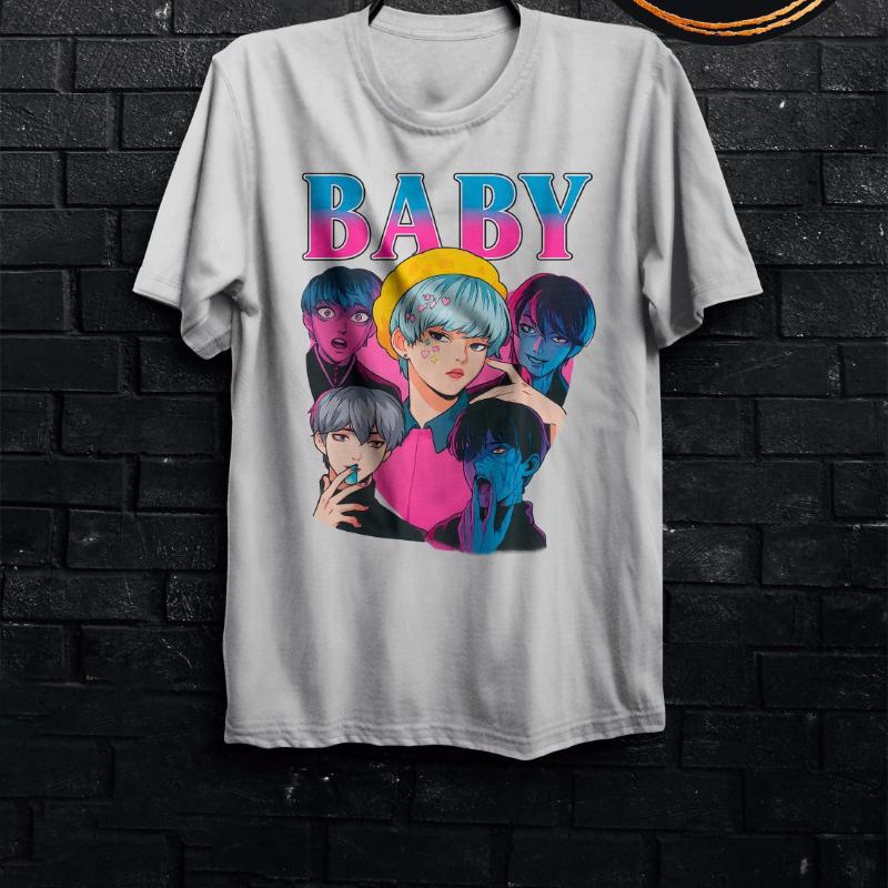 2025 Summer Saja Huntrix Kpop Demon Hunters 100% Pure Cotton Printed T-shirt Men Casual Street Hip Hop Oversized Y2k Trendy Y2k