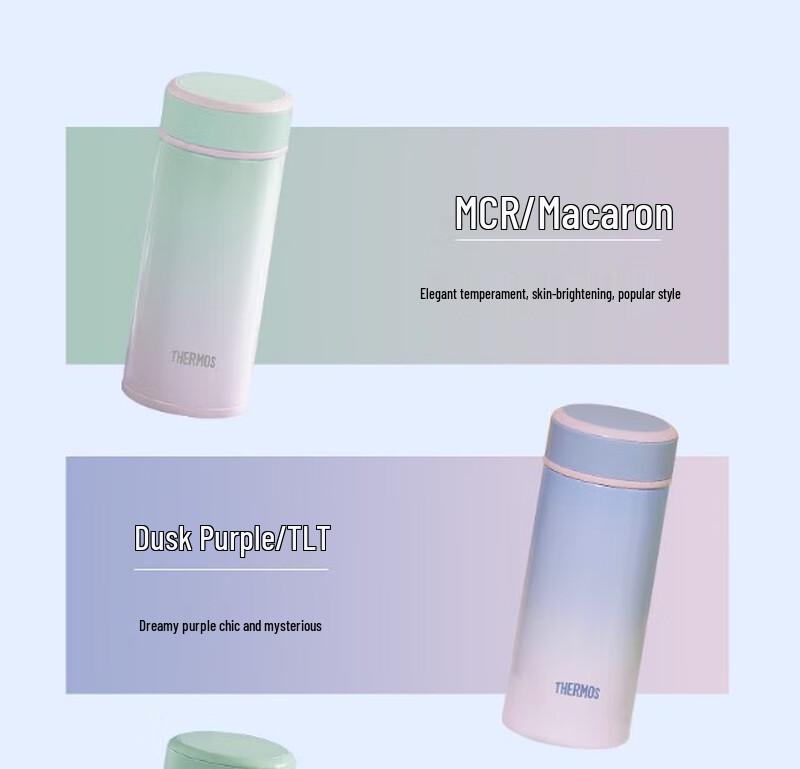 THERMOS 250ml Compact Stainless Steel Vacuum Bottle