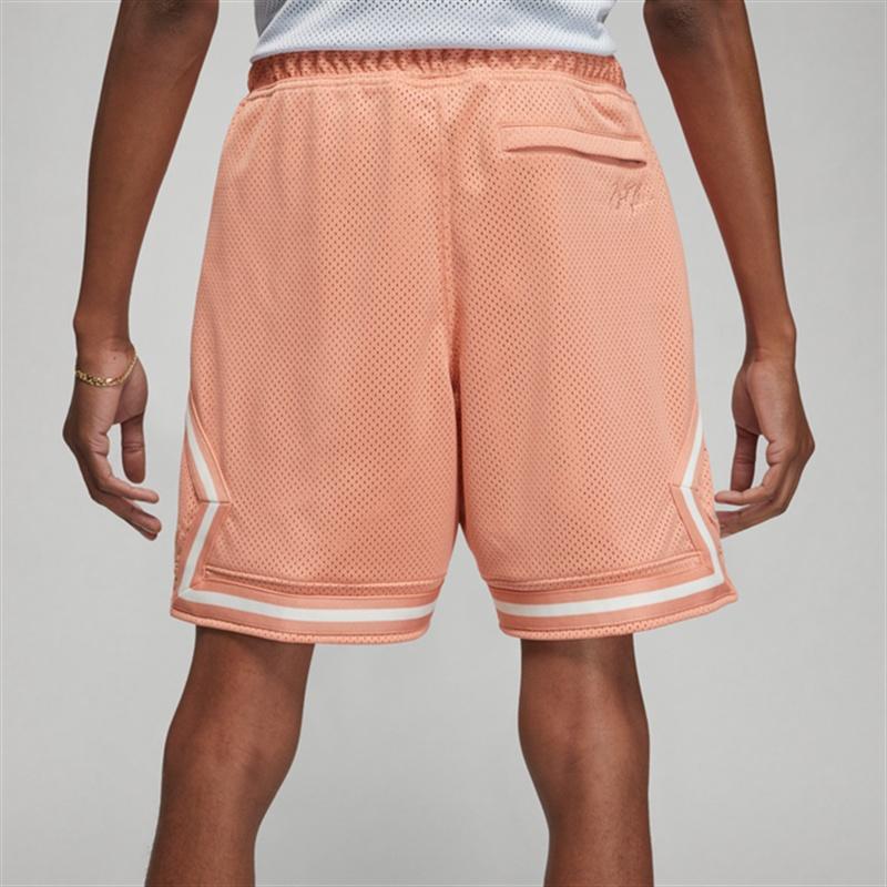 Men's Air Jordan Casual Sports Breathable Solid Color Shorts Orange DM1369-824