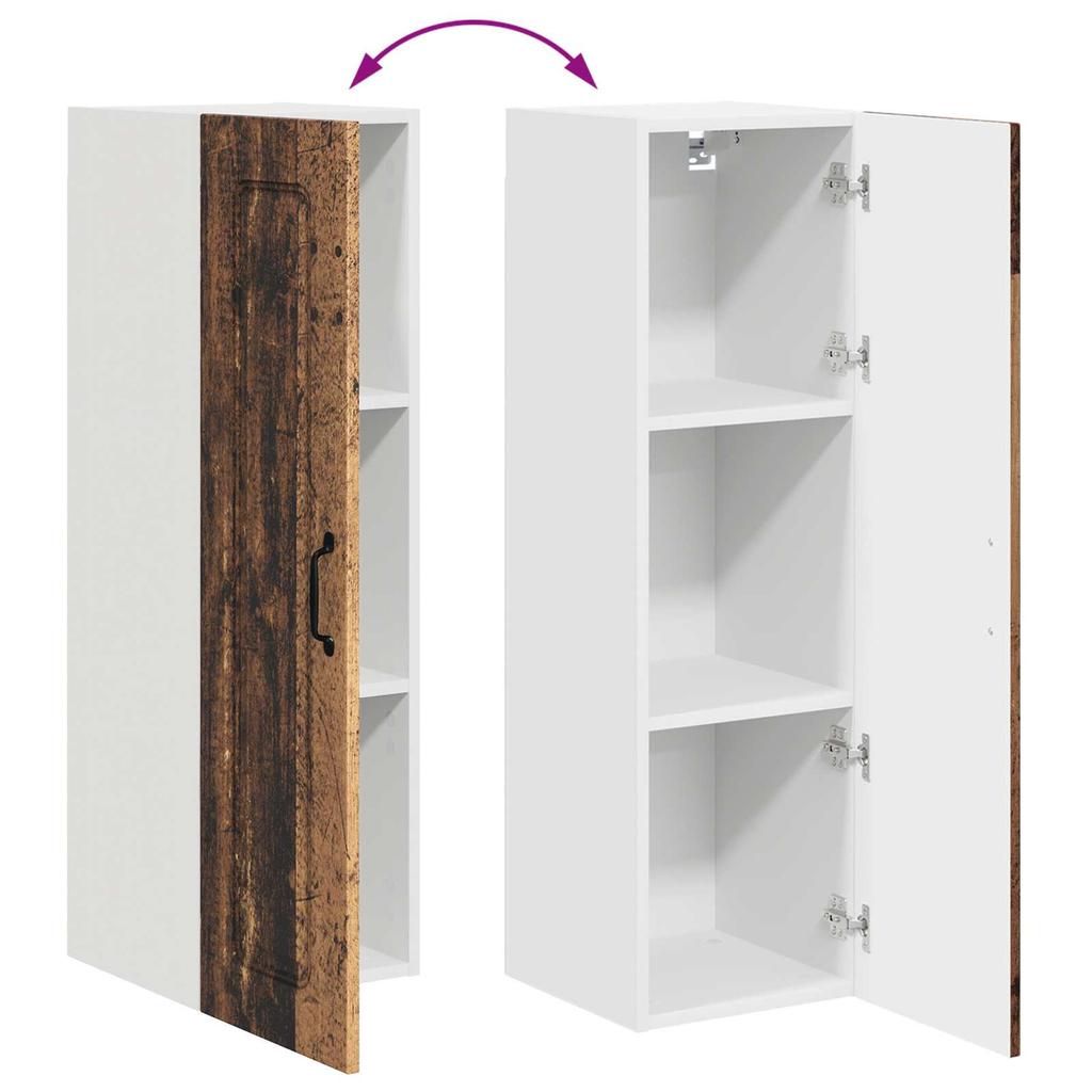Dishwasher Front Kalmar Reclaimed Wood 30 x 31 x 100 cm