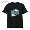 Obscura cosmogenesis T-Shirt vintage gewaschen leicht gedehnt Streetwear Designer Kleidung grap