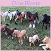 Wild Animal Model Kids Educational Toy Plastic Horse Figurine For Children Play
