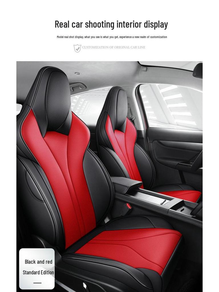 XPENG G3I Leather Seat Covers: All-Season, Full Coverage for Five-Seat Electric Vehicle.