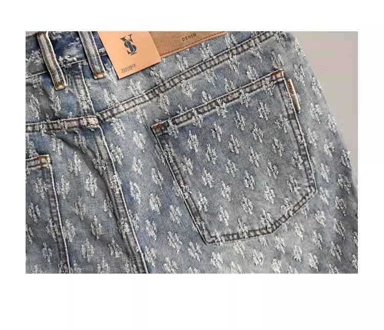 Trendige Herren-Shorts im amerikanischen Stil, locker, gerade, lässig, mittellang, für den Sommer