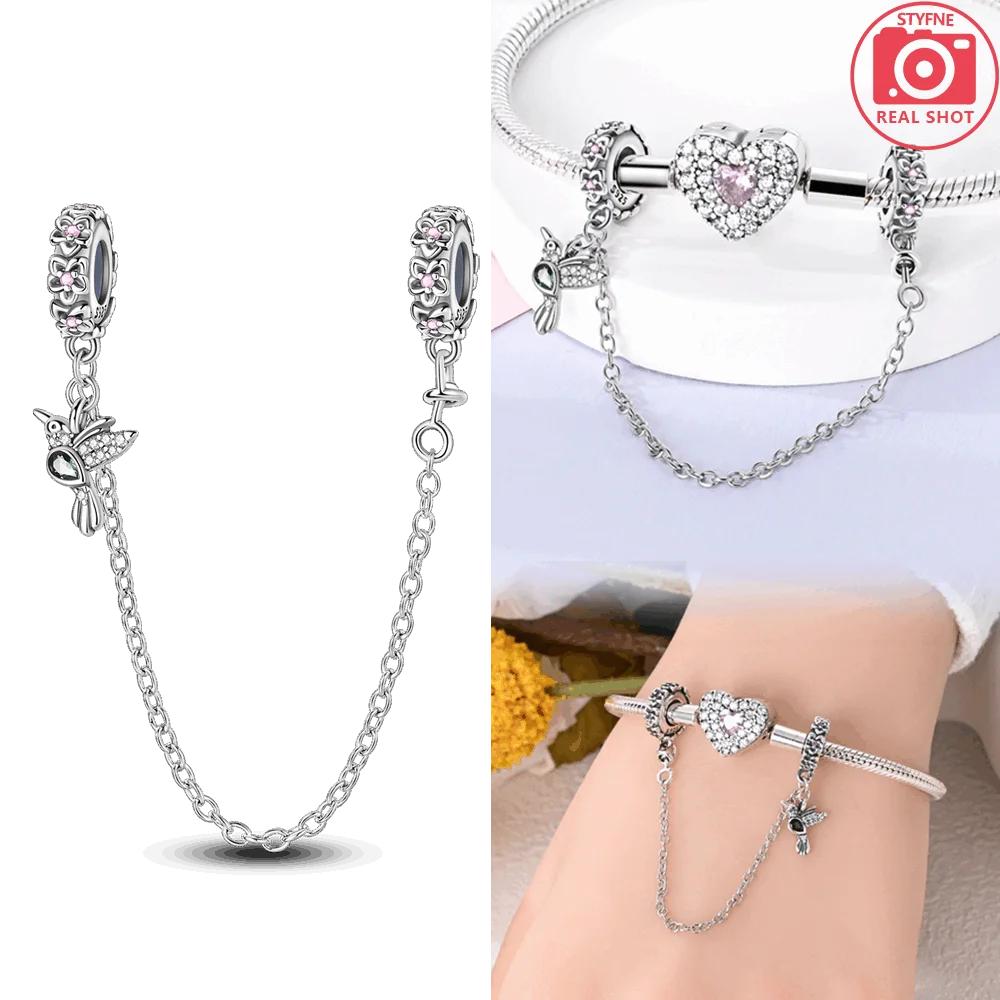 Glowing Luminous Firefly Original Copper Butterfly Pendant Charm Beads Fit Bracelet Charm Making Jewelry Fine Gift Accessory