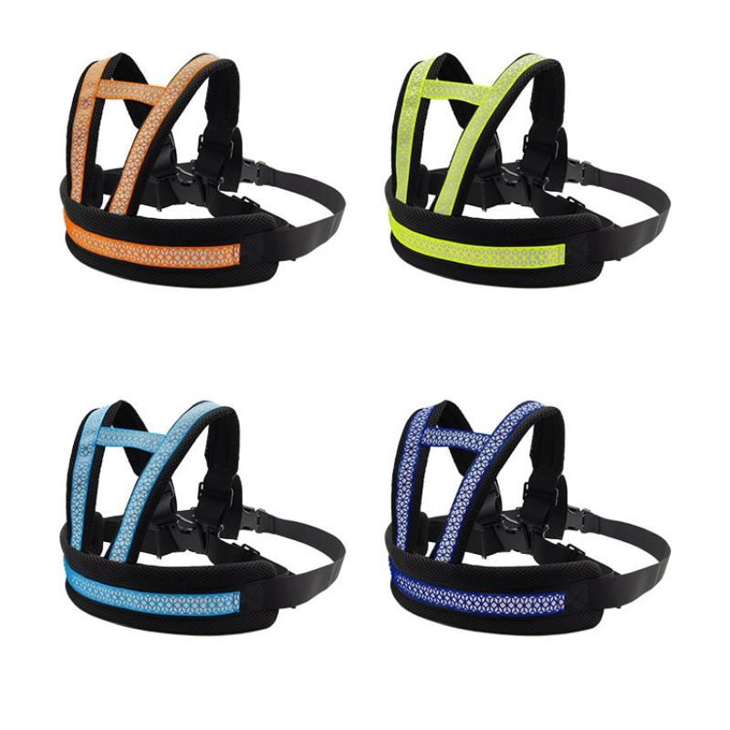 Universal Motorcycle Safety Belt For Kids Toddlers Breathable Shoulder Straps Seat Harness Adjustable Child Reflective Design