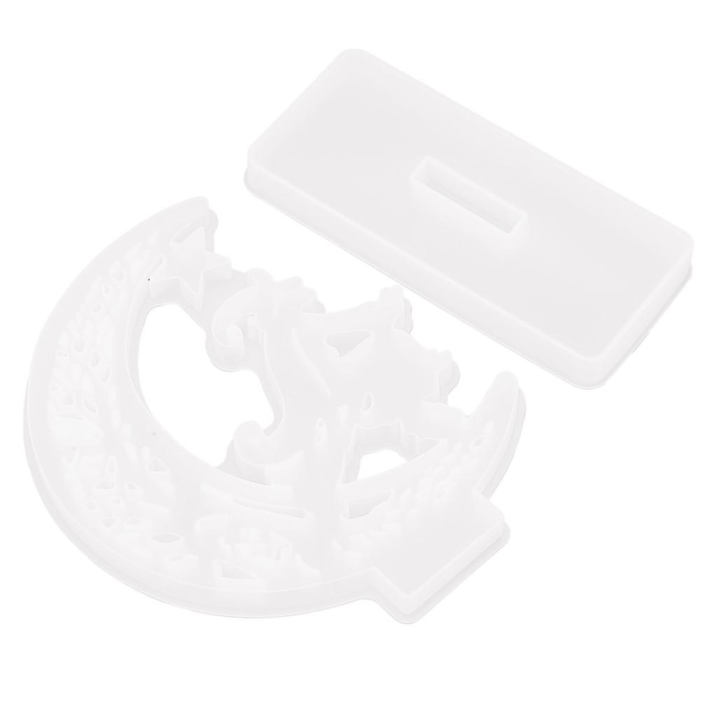 Halloween Silicone Mold Nontoxic Harmless Environmental Friendly Nonstick Reusable DIY Witch