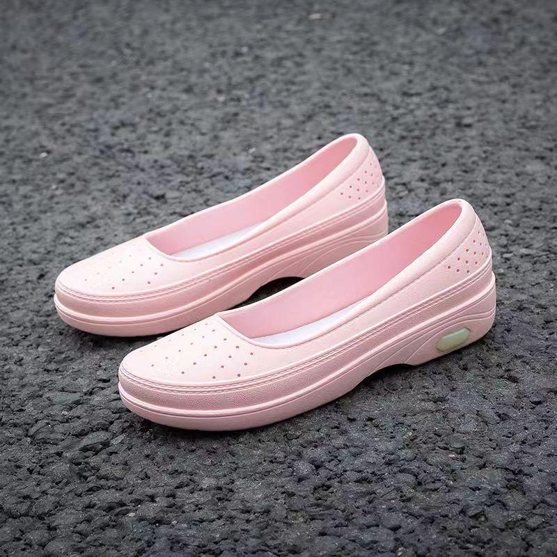 Yuzhihao Women s Fashion Closed-Toe Slip-On Sandals, Summer Flat Casual Shoes 39