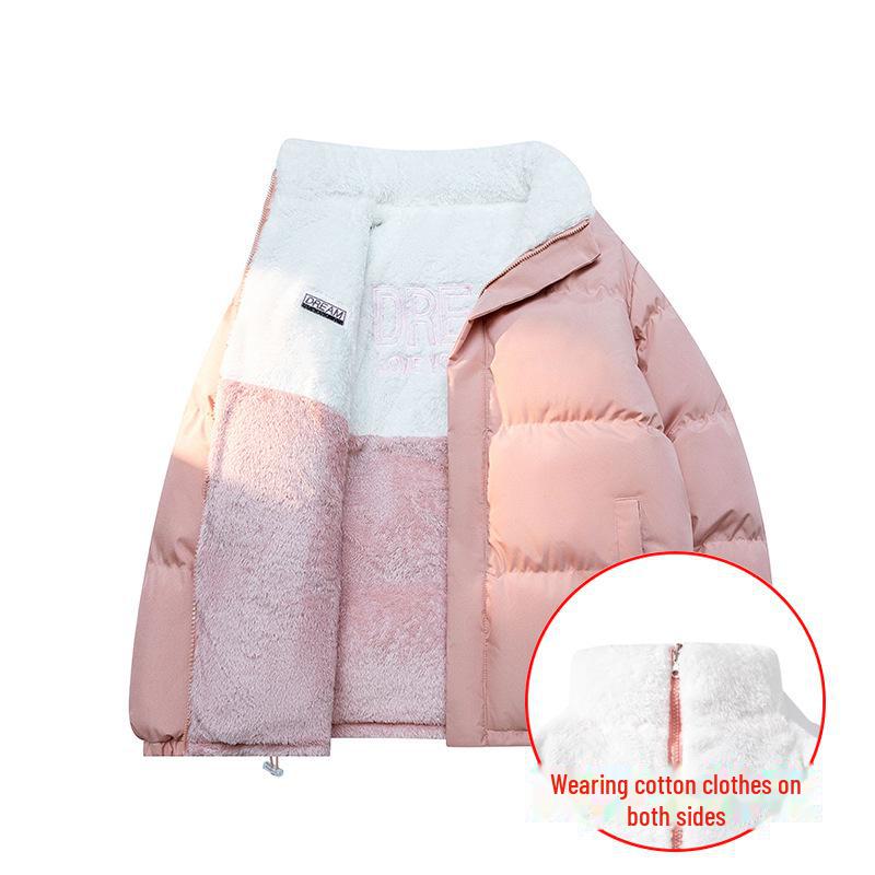 Men's Thickened Lambskin Casual Coat - Autumn/Winter