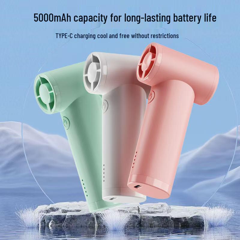 Ручной вентилятор со сверхдолгим временем работы и функцией Power Bank