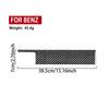 For Mercedes-Benz S-Class W126 1980-1991 Carbon Fiber Co-pilot Instrument Dashboard Panel Cover Trim Car Accessories Sticker