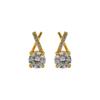 Crossed Earrings Niche Design X Earrings Temperament Fashionable Earrings for Women New Trendy