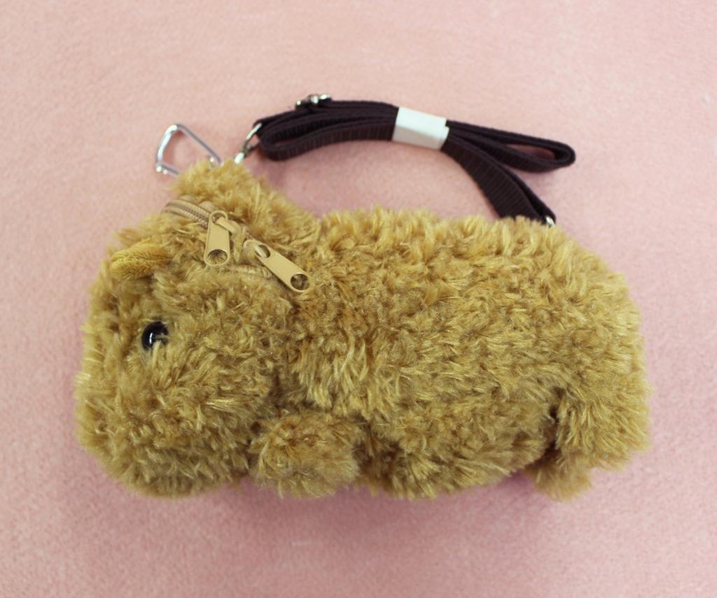 Little sack Zoo Capybara Brown