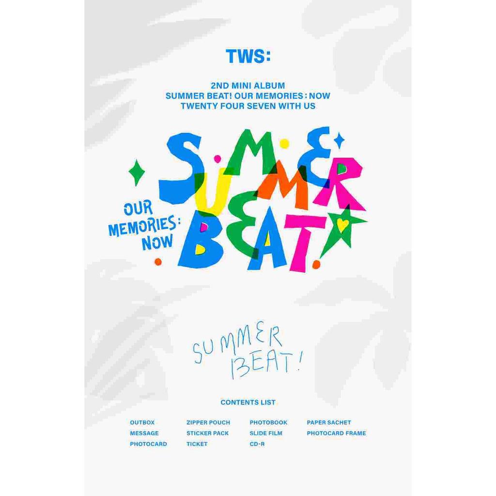 TWS 2nd Mini Album 'SUMMER BEAT!'