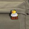 Trust Me I'm A Doctor Enamel Pin Cartoon Ducktor Veterinary Funny Humorous Animal Brooches Lapel Badge Jewelry Gifts For Friends