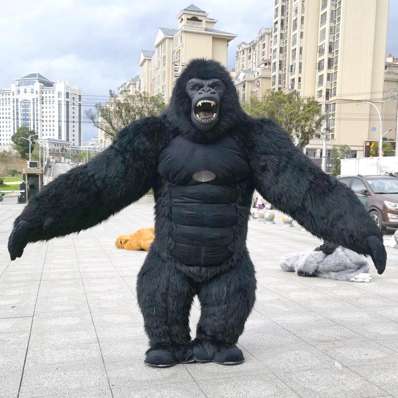 Inflatable King Kong and Gorilla Mascot Costume for Performances