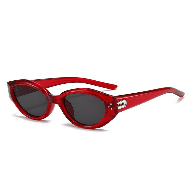 Sunglasses High-end Retro Men's Small-frame Sunglasses Cat-eye Sunglasses Women's High-end