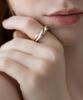 Tatiana Dual Twist Ring Cr1888