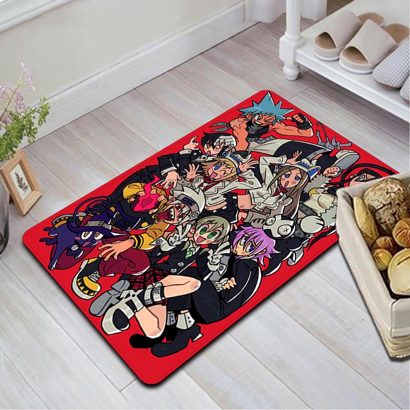 Soul Eater Rug Floor Mat for Living Room or Bedroom Soft and Comfortable Carpet a Gift for Birthday and Holiday.NFF0928442
