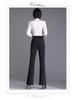 2026 Spring High-Waist Flare Pants - Fashionable, Slimming, Elastic, Versatile Women's Casual Wear
