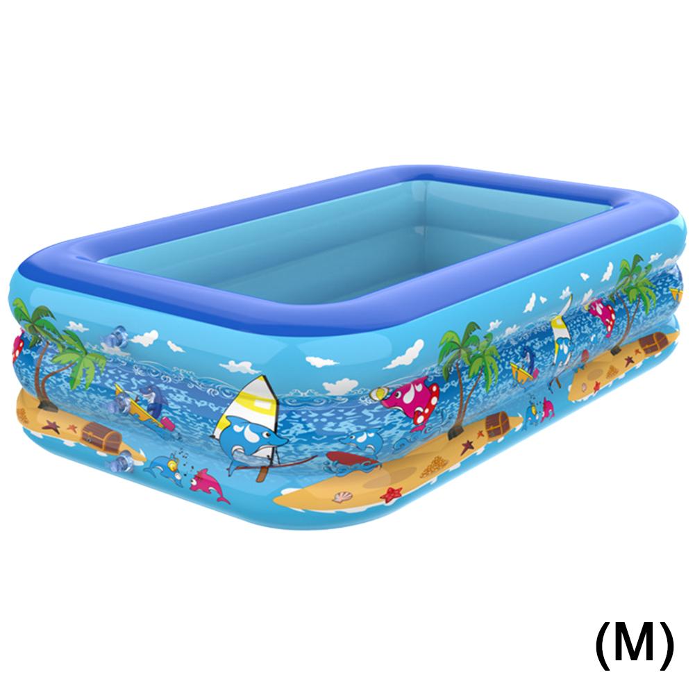 Inflatable Swimming Pool Inflatable Toys PVC Framed Pools Kids Baby Bath Bathtub Summer Outdoor Indoor Swimming Pool Water Game