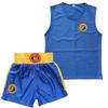 Free Combat Dragon Kick Boxing Suit Vest Sanda Uniform MMA Muay Thai Shorts and T-Shirts  Kids